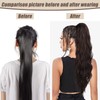 RVSWIHFA Drawstring Ponytail Extension – Premium Quality, High-Temperature Silk Water