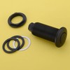 SINKINGDOM SinkTop Air Switch Kit with Mtte Black Long Button(Brass