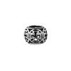 NKlaus Ronan Templar Cross Beard Beads 925 Sterling Silver Curl