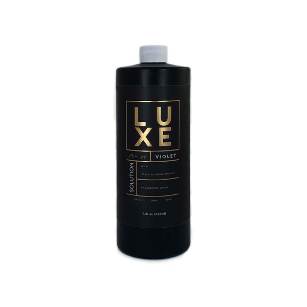 Violet Spray Tan Solution - LUXE No. 9 Medium Depth - Quart