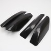 HIGH FLYING Black Roof Rails Rack Leg Cover End Cap