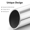 A-KARCK Exhaust Tip 4" Inlet, Polished Bolt On 4" Inlet