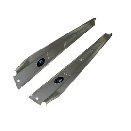 1970-81 Camaro/Firebird Carpet SILL Plates W/Screws - Pair (9819034P)