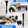 Wheel Brush Kit, Soft Drill Wheel Cleaner Brush, Tire Brush,