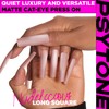 PSYTONE Classy Fake Nails Ready-To-Wear DIY Manicure - Dashing, Waterproof,