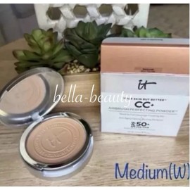 IT (MEDIUM (W) ) Cosmetics CC+ Airbrush Perfecting Powder SPF 50+ | NEW in Box