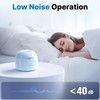 CXRUY Ultrasonic Retainer Cleaner - UV Dental Cleaning Pod Night