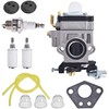 300486 Carburetor Replacement for Earthquake E43 E43CE E43WC MC43 MC43CE MC43E MC43ECE 43cc Tiller Carburetor