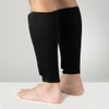 Blitz Elastic Shin Pads - White - Small