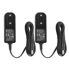 Security-01 2-Pack AC to DC 9.5V 1A Power Supply, Plug 4.8mm x 1.7mm, Plug EU