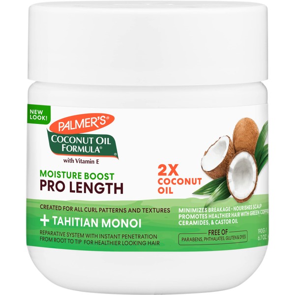 Palmer's Coconut Oil Formula Moisture Boost Pro Length Hair & Scalp Treatment, 6.7 Ounce