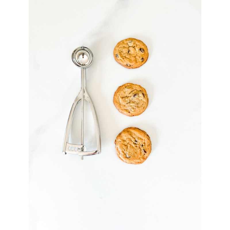 Jenaluca Cookie Scoop & Mini Cupcake Scoop - 18/8 Stainless