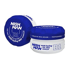 Nishman Hair Styling Series (B1 Hair Styling Gloss Gel Wax 150ml), Hair Styling Wax