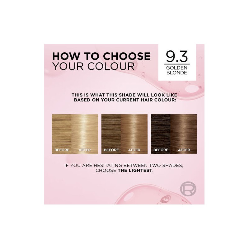 L'Oreal Excell 9.3 Light Golden Blonde