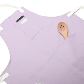 Cosmic Aprons Professional Grade Chef and Kitchen Apron with Pockets, 34" x 26", Adjustable Cotton Cooking Apron for Home or Chef, Work Apron for Server, Barista, Bartender, Grilling, Baking, Purple