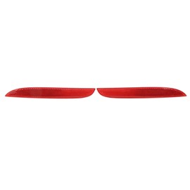 Rear Bumper Reflector 1 Pair Rear Bumper Reflector 63142990863 Left Right Red Rear Bumper Marker Reflector for E84 X1 2010 to 2015