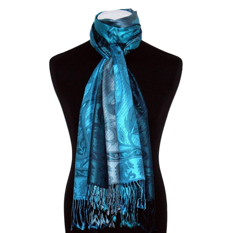 Lorenzo Cana Luxury Men's Scarf Scarf Jacquard Woven 100% Silk