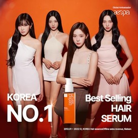Mise En Scene Perfect Serum Original - Aceite para el cabello protector del calor para encrespamiento y seco, aceite de argán, suaviza y suaviza visiblemente, añade brillo a todo tipo de cabello, reparación de daños, aroma floral afrutado, 3.71 onzas líquidas.