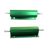 UPEYXDQR 2Pcs Wirewound Resistor 100W Watt 0.5 Ohm Aluminum Shell