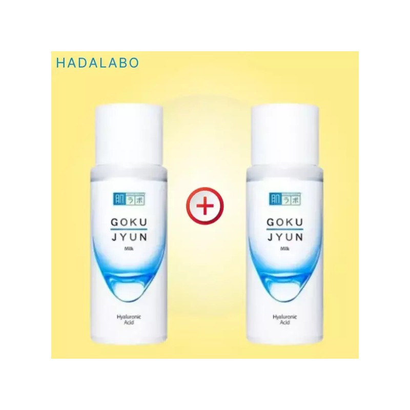 Hadlabo 하다라보 고쿠쥰 밀크 140ml+140ml 스킨 Hada Labo Gokujyun Milk
