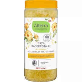 Altera 로스만 알테라 Alterra 족욕제 카렌둘라 호호바 오일 600g Rosmann Alterra Foot Bath Salt Calendula Jojoba Oil 600g