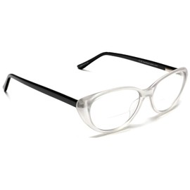 SAMBA SHADES Bifocal Clear Cat Readers Clear Lens Magnification Reading Glasses +3.00