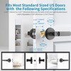 Foxgard Biometric Door Lock with Smart APP Fingerprint Knob Remote