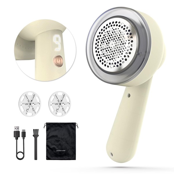 Ventosud Fabric Shaver Lint Remover Rechargeable, Sweater Shaver Pill Remover