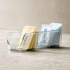 iDesign 3-Section Sugar Packet and Tea Bag Holder for Kitchen
