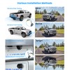AUTO-VOX 180° Front/Backup Camera, OEM Mini Style, Screw-Free Easy Install,