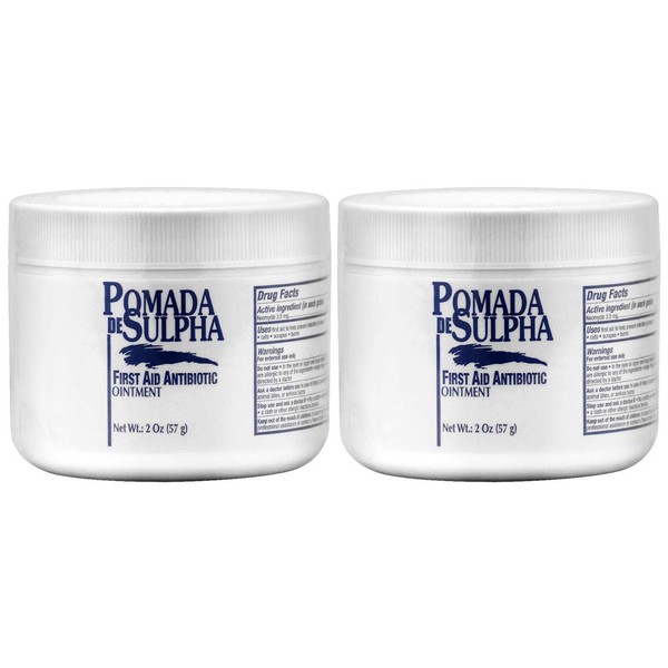 Pomada de Sulpha First Aid AntibioticOintment 2oz (Pack of 2)
