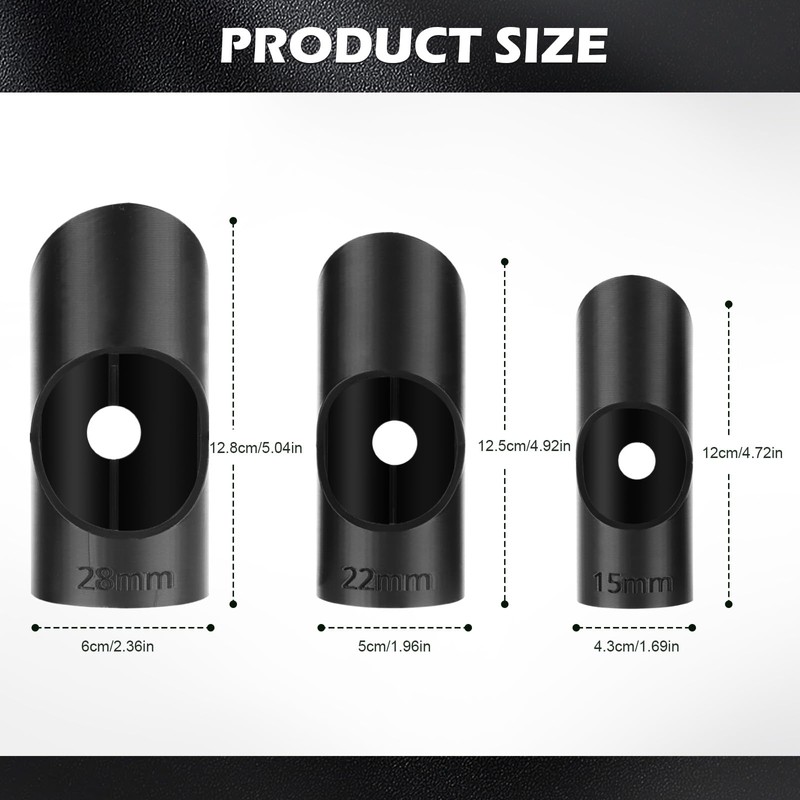 Pipe Insulation Cutter, 3 Modes 15/22/28 mm Foam Pipe Cutter
