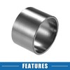 A ABSOPRO Motorcycle Exhaust Air Muffler Pipe Gasket 45mm Inner