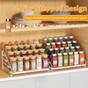 2 Pack Spice Rack Organizer for Cabinet, Depth Adjustable 4