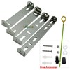 LEDSone 115mm Lighting Fixture Ceiling Plate Bracket Fitting Ceiling Rose