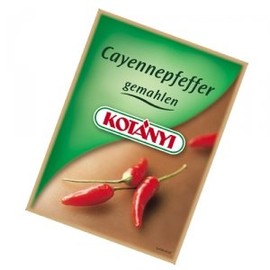 Kotanyi Ground Cayenne Pepper for Bulk Consumers and Catering 440 g