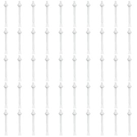 50 Stück Nasenwachsstäbchen Nasenhaar Wachs Applikatoren Wachsstäbchen Applikatoren für die Nasenlochreinigung und Nasenhaarentfernung Nasenhaar Wachs Sticks Wachsstäbchen für Nasenhaarentferner