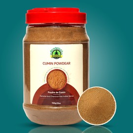 Buddha Spices Inc. Cumin Powder - 1100kg (39 oz) - All-Natural and Gluten-Free - Convenient and Long-Lasting - Pure Indian Origin