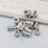 Pxyelec 100pcs M5 Flat Head Aluminum Rivet Nut Blind Insert