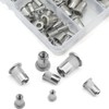 ISPINNER 150pcs #8-32, 10-24, 1/4"-20, 5/16"-18, 3/8"-16 Stainless Steel UNC