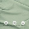 puredown® Fitted Sheet 90 x 200 cm Microfibre Bed Sheet