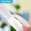 Hehua Tze Tz Tape 18mm 0.7 Laminated White Tape Compatible
