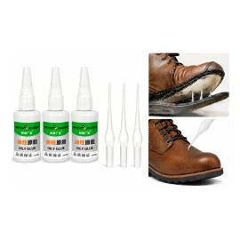 3 Piezas Pegamento Fuerte Oleoso Para Zapatos Multiusos 60g