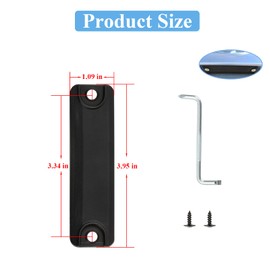 Eiahonen Trunk Rear Hatch Liftgate Door Handle Switch Latch Cover Trunk Release Button Cover Kits Compatible with Prius Avalon Sequoia Camry 4Runner Sienna Scion 84905-47010 84840-21010 84840-47020