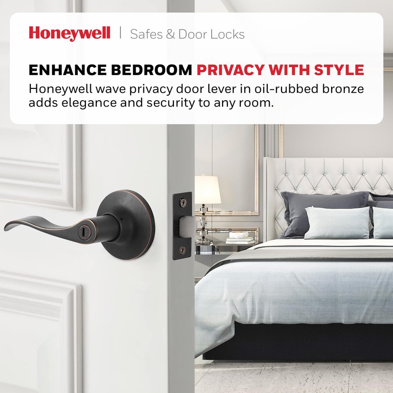 Honeywell Safes & Door Locks - Wave Privacy Lever Door