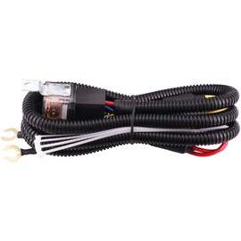 AOLIHAN 80A 12V Horn Wiring Harness Relay Kit Compatible with Car Truck Grille Mount Blast Tone Horns (horn wire)