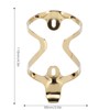 Plating Gradient Color Aluminum Alloy Bicycle Drink Water Bottle Rack
