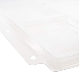 Simply Genius Collectible Cards Storage Tray Holder for PRO Card Sleeves, Graded Sports Cards Slabs, for 3 Ring Binder, Graded by PSA