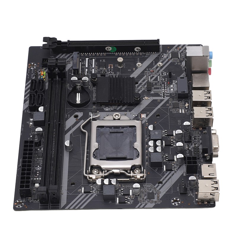 Computer Motherboard 100M Network Card 1155 Pin Dual Channel DDR3