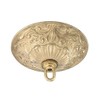 B&P Lamp® Heavy, Antique Style Cast Brass Ceiling Light Canopy